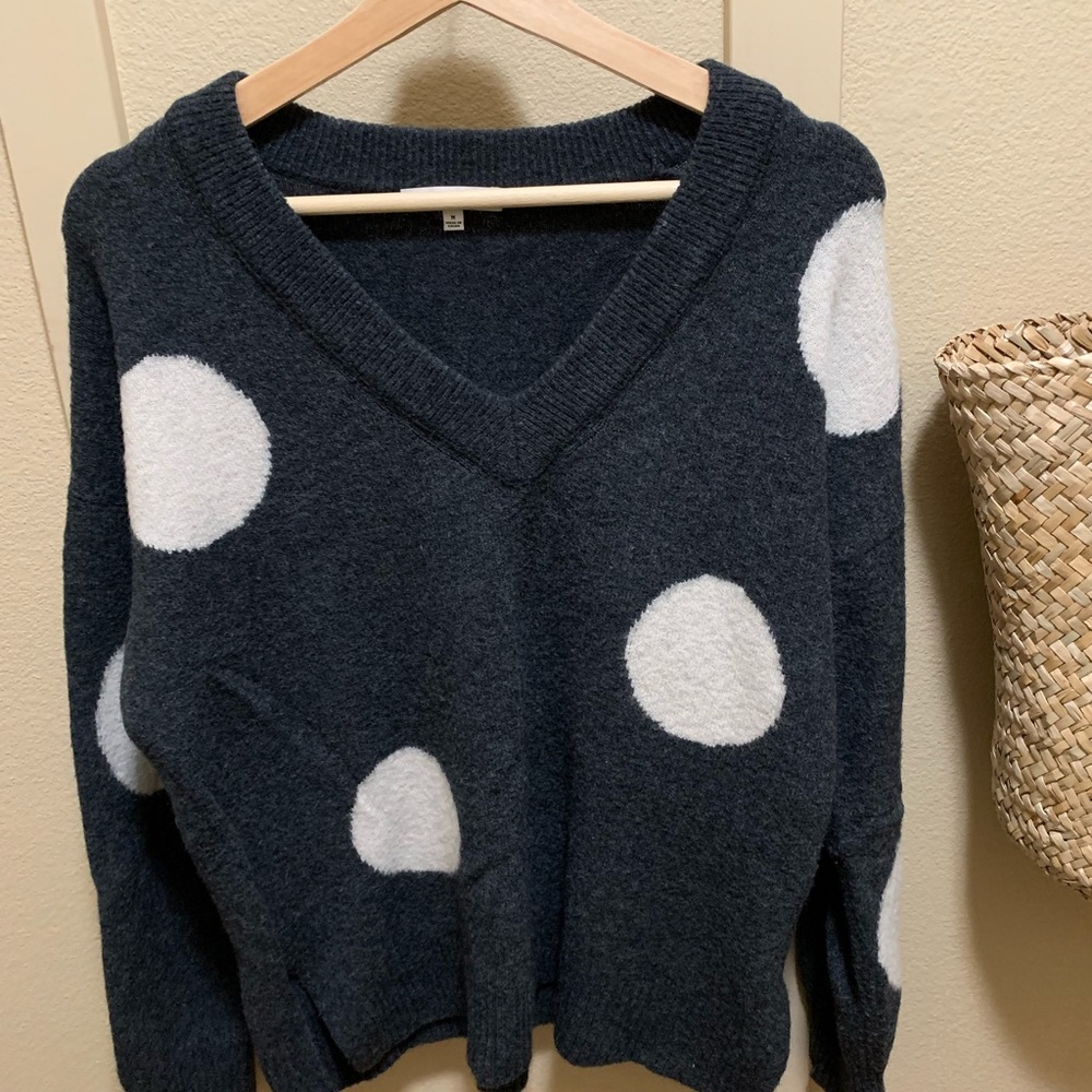 Madewell polka dotted sweater